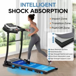 NEW Home Folding Treadmill with Pulse Sensor, 2.5 HP Quiet Brushless Motor , 7.5 MPH, 300LBS Weight Capacity Walking Jogging Machine with 3 Level Incline 12 Preset Programs for Home Gym NEW Home Folding Treadmill with Pulse Sensor, 2.5 HP Quiet Brushless Motor , 7.5 MPH, 300LBS Weight Capacity Walking Jogging Machine with 3 Level Incline 12 Preset Programs for Home Gym