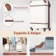 Hardshell Luggage with TSA lock , 28 Inch Expandable Lightweight Suitcase with Spinner Wheels, Single Vintage Luggage,White Hardshell Luggage with TSA lock , 28 Inch Expandable Lightweight Suitcase with Spinner Wheels, Single Vintage Luggage,White