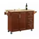 Kitchen Island with Drop Leaf Countertop, Rolling Kitchen Island Cart , Barn Door Kitchen Island Table with Storage Cabinet and Tower Rack, Island Table On Wheels for Kitchen, Retro Brown Kitchen Island with Drop Leaf Countertop, Rolling Kitchen Island Cart , Barn Door Kitchen Island Table with Storage Cabinet and Tower Rack, Island Table On Wheels for Kitchen, Retro Brown