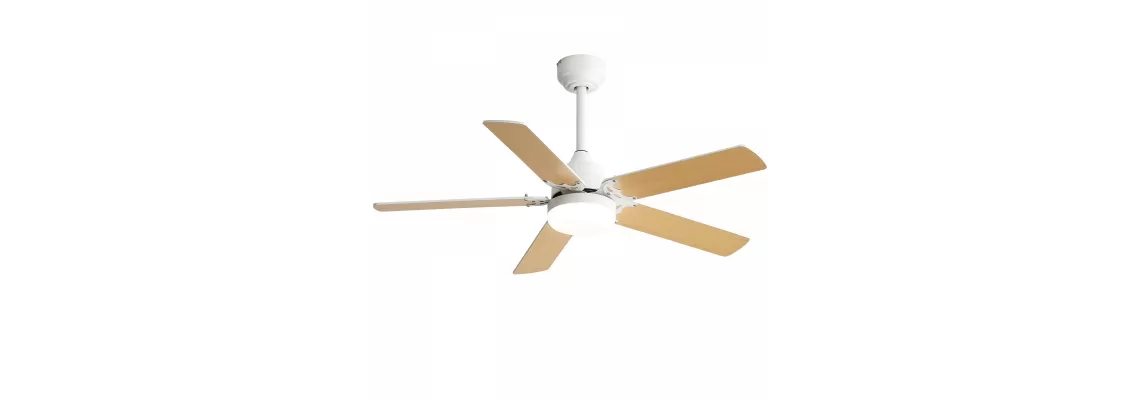 Modern 42-Inch Ceiling Fan with Dimmable 3-Color Light and Remote Control - Only $80.40