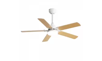 Modern 42-Inch Ceiling Fan with Dimmable 3-Color Light and Remote Control - Only $80.40