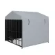 Large Dog Kennel Outdoor Pet Pens Dogs Run Enclosure Animal Hutch Metal Coop Fence with Roof Cover(6.6'L x 6.6'W x 6.4'H) Large Dog Kennel Outdoor Pet Pens Dogs Run Enclosure Animal Hutch Metal Coop Fence with Roof Cover(6.6'L x 6.6'W x 6.4'H)