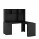 L Shaped Desk with Charger,Computer Desk with Drawers,Bookshelf & Hutchwith LED Light,Modern Corner Desk,Home Office Desk,L-Shaped Study Table Writing Desk,Corner Gaming Computer Desk with Storage L Shaped Desk with Charger,Computer Desk with Drawers,Bookshelf & Hutchwith LED Light,Modern Corner Desk,Home Office Desk,L-Shaped Study Table Writing Desk,Corner Gaming Computer Desk with Storage