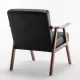 Mid-Century Modern Chair, Living Room Chair with Solid Wood Frame, Accent Chair Extra-Thick Backrest, Wingback Chair for Bedroom, Reading Room, Living Room, Lounge Chair Indoor Mid-Century Modern Chair, Living Room Chair with Solid Wood Frame, Accent Chair Extra-Thick Backrest, Wingback Chair for Bedroom, Reading Room, Living Room, Lounge Chair Indoor