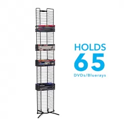 Media Tower, Wall Mounted or Freestanding, Made from Heavy-Gauged Steel