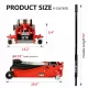 Floor Jack, 4 Ton Low Profile Floor Jack, Heavy-Duty Steel Racing Floor Jack with dual Piston Quick Lift Pump, Floor Jack Lifting Range 4 Inch-21 Inch Floor Jack, 4 Ton Low Profile Floor Jack, Heavy-Duty Steel Racing Floor Jack with dual Piston Quick Lift Pump, Floor Jack Lifting Range 4 Inch-21 Inch