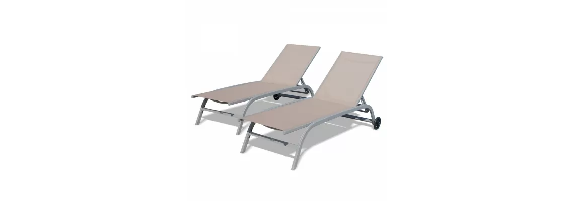   

Enhance Your Outdoor Space with the Chaise Lounge Outdoor Set of 2 – Comfort and Style Combined