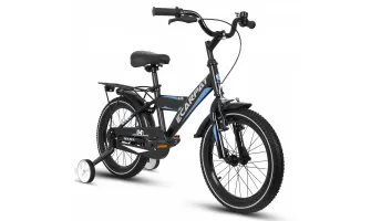 The Perfect 14-Inch Kids Bike for Boys & Girls: A14115 with Training Wheels, Fender, and Carrier