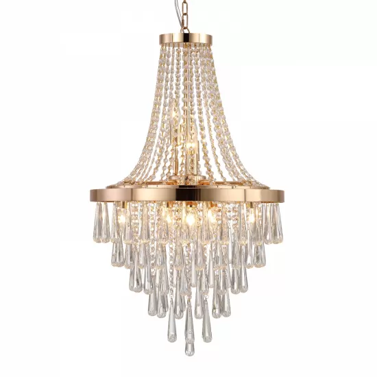 Gold Crystal Chandeliers,Large Contemporary Luxury Ceiling Lighting for Living Room Dining Room Bedroom Hallway (Bulbs Not Included) Gold Crystal Chandeliers,Large Contemporary Luxury Ceiling Lighting for Living Room Dining Room Bedroom Hallway (Bulbs Not Included)