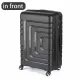 Hardshell Suitcase Spinner Wheels PP Luggage Sets Lightweight Durable Suitcase with TSA Lock,3-Piece Set (21/25/29)2305BLACK Hardshell Suitcase Spinner Wheels PP Luggage Sets Lightweight Durable Suitcase with TSA Lock,3-Piece Set (21/25/29)2305BLACK