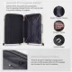 Luggage Sets 3 Piece Suitcase Set 20/24/28 with USB Port,Carry on Luggage Airline Approved,PP Lightweight Suitcase with Spinner Wheels,grey green and golden Luggage Sets 3 Piece Suitcase Set 20/24/28 with USB Port,Carry on Luggage Airline Approved,PP Lightweight Suitcase with Spinner Wheels,grey green and golden