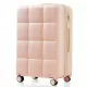 Luggage Set of 3, 20-inch with USB Port, Airline Certified Carry-on Luggage with Cup Holder, ABS Hard Shell Luggage with Spinner Wheels, pink Luggage Set of 3, 20-inch with USB Port, Airline Certified Carry-on Luggage with Cup Holder, ABS Hard Shell Luggage with Spinner Wheels, pink
