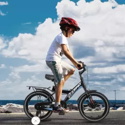 A14115 Kids Bike 14 inch for Boys & Girls with Training Wheels, Freestyle Kids' Bicycle with fender and carrier. A14115 Kids Bike 14 inch for Boys & Girls with Training Wheels, Freestyle Kids' Bicycle with fender and carrier.