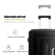 Hardshell Suitcase Spinner Wheels PP Luggage Sets Lightweight Durable Suitcase with TSA Lock,3-Piece Set (21/25/29)2305BLACK Hardshell Suitcase Spinner Wheels PP Luggage Sets Lightweight Durable Suitcase with TSA Lock,3-Piece Set (21/25/29)2305BLACK