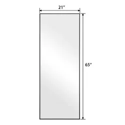 Full Length Mirror Lighted Vanity Body Mirror LED Mirror Wall-Mounted Mirror Big Size Rounded Corners, Bedroom,Living Room,Dressing Room Hotel Full Length Mirror Lighted Vanity Body Mirror LED Mirror Wall-Mounted Mirror Big Size Rounded Corners, Bedroom,Living Room,Dressing Room Hotel
