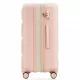 Luggage Set of 3, 20-inch with USB Port, Airline Certified Carry-on Luggage with Cup Holder, ABS Hard Shell Luggage with Spinner Wheels, pink Luggage Set of 3, 20-inch with USB Port, Airline Certified Carry-on Luggage with Cup Holder, ABS Hard Shell Luggage with Spinner Wheels, pink