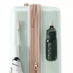 Luggage Sets 3 Piece Suitcase Set 20/24/28 with USB Port,Carry on Luggage Airline Approved,PP Lightweight Suitcase with Spinner Wheels,grey green and golden Luggage Sets 3 Piece Suitcase Set 20/24/28 with USB Port,Carry on Luggage Airline Approved,PP Lightweight Suitcase with Spinner Wheels,grey green and golden