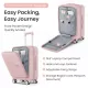 Luggage Sets 3 Piece(20/24/28), Expandable Carry On Luggage with TSA Lock Airline Approved, 100% PC Hard Shell and Lightweight Suitcase with Front Pocket and Spinner Wheels Luggage Sets 3 Piece(20/24/28), Expandable Carry On Luggage with TSA Lock Airline Approved, 100% PC Hard Shell and Lightweight Suitcase with Front Pocket and Spinner Wheels