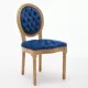 French Style Solid Wood Frame Antique Painting,Hand-pulled buckle decoration Velvet artificial leather Dining Chair with Nailhead Trim ,Wood Legs,Steel Spring inner,Set of 2,Blue,SW1739BL French Style Solid Wood Frame Antique Painting,Hand-pulled buckle decoration Velvet artificial leather Dining Chair with Nailhead Trim ,Wood Legs,Steel Spring inner,Set of 2,Blue,SW1739BL