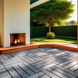 Plastic Interlocking Deck Tiles, 44 Pack 12 Inchx12 Inch Waterproof Patio Deck Tiles for Outdoor, Poolside, Balcony, Backyard - Easy Installation, High Load-Bearing Capacity, All-Weather Use Plastic Interlocking Deck Tiles, 44 Pack 12 Inchx12 Inch Waterproof Patio Deck Tiles for Outdoor, Poolside, Balcony, Backyard - Easy Installation, High Load-Bearing Capacity, All-Weather Use