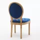French Style Solid Wood Frame Antique Painting,Hand-pulled buckle decoration Velvet artificial leather Dining Chair with Nailhead Trim ,Wood Legs,Steel Spring inner,Set of 2,Blue,SW1739BL French Style Solid Wood Frame Antique Painting,Hand-pulled buckle decoration Velvet artificial leather Dining Chair with Nailhead Trim ,Wood Legs,Steel Spring inner,Set of 2,Blue,SW1739BL