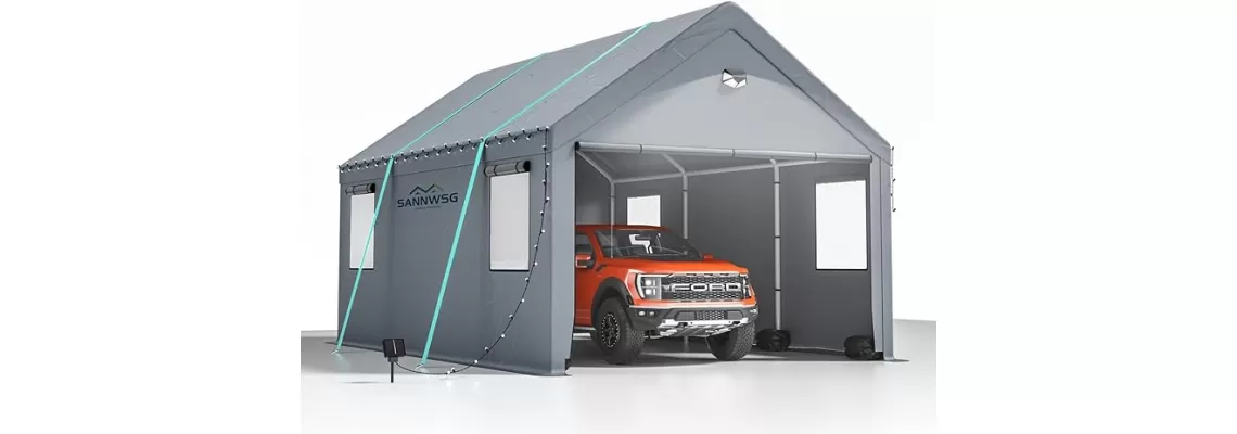 10x16 Heavy Duty Carport Canopy: The Ultimate All-Season Shelter for Cars, SUVs, Boats & Trucks
10x16 Heavy Duty Carport Canopy: The Ultimate All-Season Shelter for Cars, SUVs, Boats & Trucks