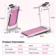Foldable Treadmill 2.5HP Electric Folding Treadmill Running Walking Machine for Home Gym, Max 265 LBS Weight Capacity Foldable Treadmill 2.5HP Electric Folding Treadmill Running Walking Machine for Home Gym, Max 265 LBS Weight Capacity