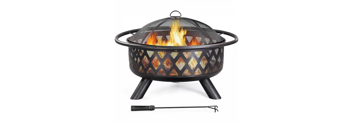 36in Outdoor Wood Burning Fire Pit with Mesh Screen, Poker & Cover – Perfect for Backyard BBQs
36in Outdoor Wood Burning Fire Pit with Mesh Screen, Poker & Cover – Perfect for Backyard BBQs