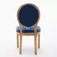 French Style Solid Wood Frame Antique Painting,Hand-pulled buckle decoration Velvet artificial leather Dining Chair with Nailhead Trim ,Wood Legs,Steel Spring inner,Set of 2,Blue,SW1739BL French Style Solid Wood Frame Antique Painting,Hand-pulled buckle decoration Velvet artificial leather Dining Chair with Nailhead Trim ,Wood Legs,Steel Spring inner,Set of 2,Blue,SW1739BL