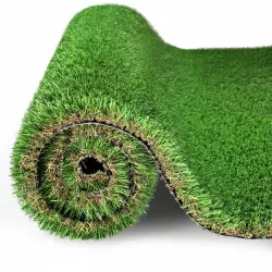 2FTX10FT Outdoor Artificial Grass Runner Rug, Thick Realistic Fake Grass Roll Decor Patio Balcony Garden Lawn, Dog Pets Turf Drain Mat, 1.38 Inch Pile Height 2FTX10FT Outdoor Artificial Grass Runner Rug, Thick Realistic Fake Grass Roll Decor Patio Balcony Garden Lawn, Dog Pets Turf Drain Mat, 1.38 Inch Pile Height