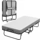 Folding Bed with Mattress 75 Inch x 46 Inch Rollaway Guest Bed Portable Foldable Bed for Adults with 5 Inch Memory Foam Mattress Space-Saving Sturdy Metal Frame Folding Bed with Mattress 75 Inch x 46 Inch Rollaway Guest Bed Portable Foldable Bed for Adults with 5 Inch Memory Foam Mattress Space-Saving Sturdy Metal Frame