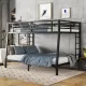 Metal Full XL over Queen Bunk Bed for Teens and Adults,Space-Saving/Noise Reduced/No Box Spring Needed(Expect arrive date 2024/6/27) Metal Full XL over Queen Bunk Bed for Teens and Adults,Space-Saving/Noise Reduced/No Box Spring Needed(Expect arrive date 2024/6/27)