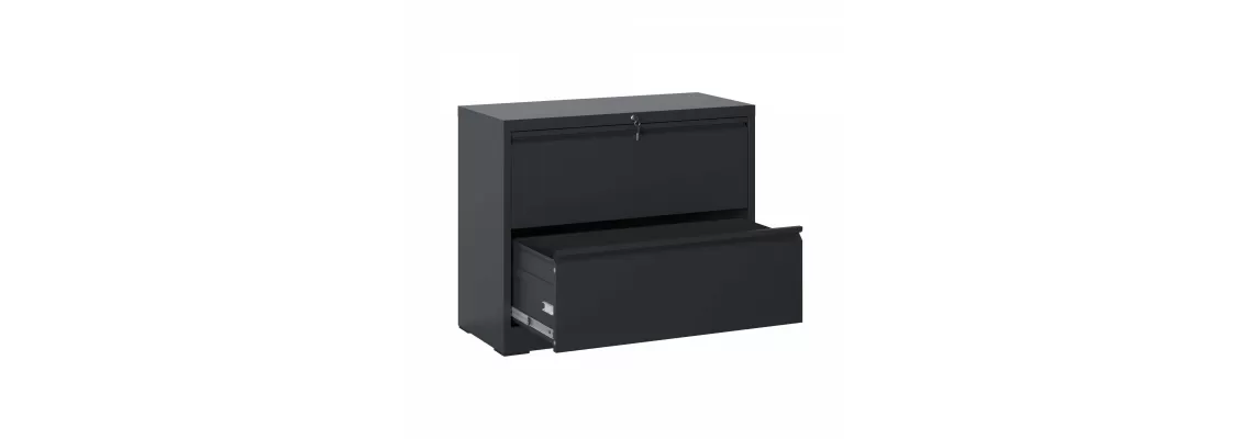 Black 2-Drawer Lateral File Cabinet with Lock for Home Office – Secure Storage for Legal/Letter/A4/F4 Documents
Black 2-Drawer Lateral File Cabinet with Lock for Home Office – Secure Storage for Legal/Letter/A4/F4 Documents