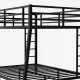 Metal Full XL over Queen Bunk Bed for Teens and Adults,Space-Saving/Noise Reduced/No Box Spring Needed(Expect arrive date 2024/6/27) Metal Full XL over Queen Bunk Bed for Teens and Adults,Space-Saving/Noise Reduced/No Box Spring Needed(Expect arrive date 2024/6/27)