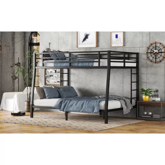 Metal Full XL over Queen Bunk Bed for Teens and Adults,Space-Saving/Noise Reduced/No Box Spring Needed(Expect arrive date 2024/6/27) Metal Full XL over Queen Bunk Bed for Teens and Adults,Space-Saving/Noise Reduced/No Box Spring Needed(Expect arrive date 2024/6/27)