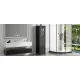 Tall Bathroom Cabinet, Freestanding Storage Cabinet with Drawer and Doors, MDF Board, Acrylic Door, Adjustable Shelf, Black Tall Bathroom Cabinet, Freestanding Storage Cabinet with Drawer and Doors, MDF Board, Acrylic Door, Adjustable Shelf, Black