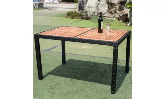   

Enhance Your Outdoor Space with the EELIFEE 7-Piece Wicker Dining Set