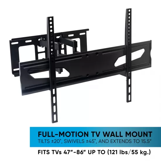 Full Motion, Crafted Steel, TV Mount Full Motion, Crafted Steel, TV Mount