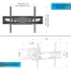 Full Motion, Crafted Steel, TV Mount Full Motion, Crafted Steel, TV Mount