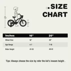 Multiple Colors,Girls Bike  for 4-7Years Old Kids,16 inch  wheel , Training Wheels Included Multiple Colors,Girls Bike  for 4-7Years Old Kids,16 inch  wheel , Training Wheels Included