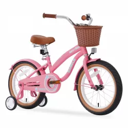 Multiple Colors,Girls Bike  for 4-7Years Old Kids,16 inch  wheel ,Training Wheels Included Multiple Colors,Girls Bike  for 4-7Years Old Kids,16 inch  wheel ,Training Wheels Included