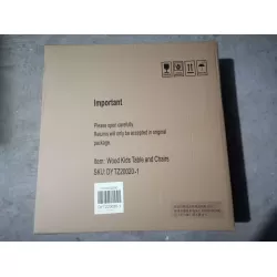 5 Piece Kiddy Table and Chair Set , Kids Wood Table with 4 Chairs Set Cartoon Animals (bigger table) (3-8 years old) 5 Piece Kiddy Table and Chair Set , Kids Wood Table with 4 Chairs Set Cartoon Animals (bigger table) (3-8 years old)