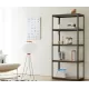 Storage Shelves - 5 Tier Adjustable Garage Storage Shelving, Heavy Duty Metal Storage Utility Rack Shelf Unit for Warehouse Pantry Closet Kitchen, 23.6 Inch x 15.7 Inch x 47.2 Inch, Black Storage Shelves - 5 Tier Adjustable Garage Storage Shelving, Heavy Duty Metal Storage Utility Rack Shelf Unit for Warehouse Pantry Closet Kitchen, 23.6 Inch x 15.7 Inch x 47.2 Inch, Black