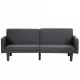 Futon Sofa Bed Convertible Sectional Sleeper Couch, Loveseat Bed with Tapered Legs for Living Room, Study, Dorm, Office Futon Sofa Bed Convertible Sectional Sleeper Couch, Loveseat Bed with Tapered Legs for Living Room, Study, Dorm, Office