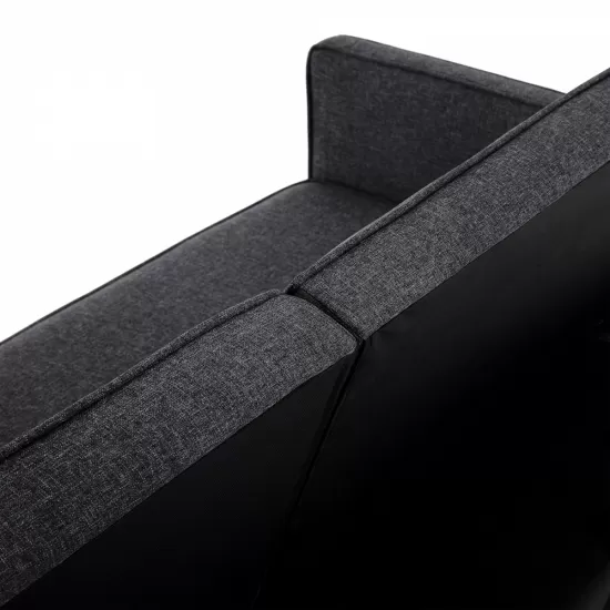 Futon Sofa Bed Convertible Sectional Sleeper Couch, Loveseat Bed with Tapered Legs for Living Room, Study, Dorm, Office Futon Sofa Bed Convertible Sectional Sleeper Couch, Loveseat Bed with Tapered Legs for Living Room, Study, Dorm, Office
