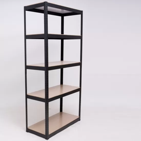 Storage Shelves - 5 Tier Adjustable Garage Storage Shelving, Heavy Duty Metal Storage Utility Rack Shelf Unit for Warehouse Pantry Closet Kitchen, 23.6 Inch x 15.7 Inch x 47.2 Inch, Black Storage Shelves - 5 Tier Adjustable Garage Storage Shelving, Heavy Duty Metal Storage Utility Rack Shelf Unit for Warehouse Pantry Closet Kitchen, 23.6 Inch x 15.7 Inch x 47.2 Inch, Black