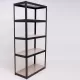 Storage Shelves - 5 Tier Adjustable Garage Storage Shelving, Heavy Duty Metal Storage Utility Rack Shelf Unit for Warehouse Pantry Closet Kitchen, 23.6 Inch x 15.7 Inch x 47.2 Inch, Black Storage Shelves - 5 Tier Adjustable Garage Storage Shelving, Heavy Duty Metal Storage Utility Rack Shelf Unit for Warehouse Pantry Closet Kitchen, 23.6 Inch x 15.7 Inch x 47.2 Inch, Black