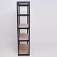 Storage Shelves - 5 Tier Adjustable Garage Storage Shelving, Heavy Duty Metal Storage Utility Rack Shelf Unit for Warehouse Pantry Closet Kitchen, 23.6 Inch x 15.7 Inch x 47.2 Inch, Black Storage Shelves - 5 Tier Adjustable Garage Storage Shelving, Heavy Duty Metal Storage Utility Rack Shelf Unit for Warehouse Pantry Closet Kitchen, 23.6 Inch x 15.7 Inch x 47.2 Inch, Black