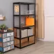 Storage Shelves - 5 Tier Adjustable Garage Storage Shelving, Heavy Duty Metal Storage Utility Rack Shelf Unit for Warehouse Pantry Closet Kitchen, 23.6 Inch x 15.7 Inch x 47.2 Inch, Black Storage Shelves - 5 Tier Adjustable Garage Storage Shelving, Heavy Duty Metal Storage Utility Rack Shelf Unit for Warehouse Pantry Closet Kitchen, 23.6 Inch x 15.7 Inch x 47.2 Inch, Black