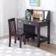 Study Desk with Chair - Espresso Study Desk with Chair - Espresso